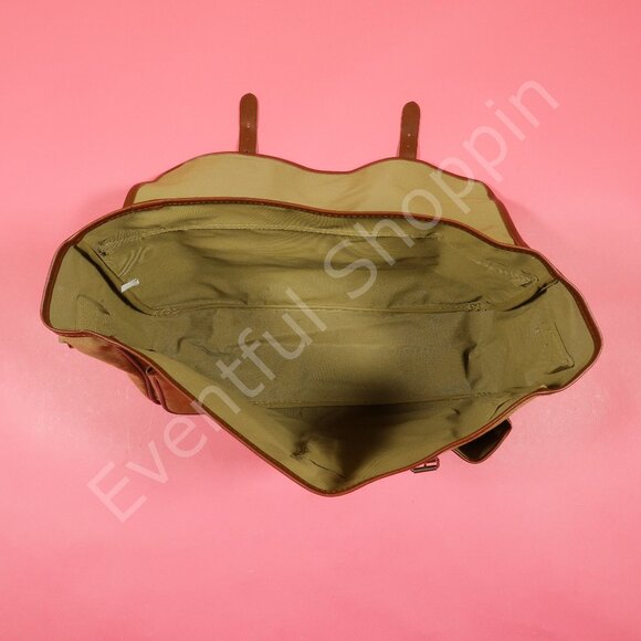 Vintage 1990s Ralph Lauren Messenger Bag in Tan / Brown - Picture 3 of 7